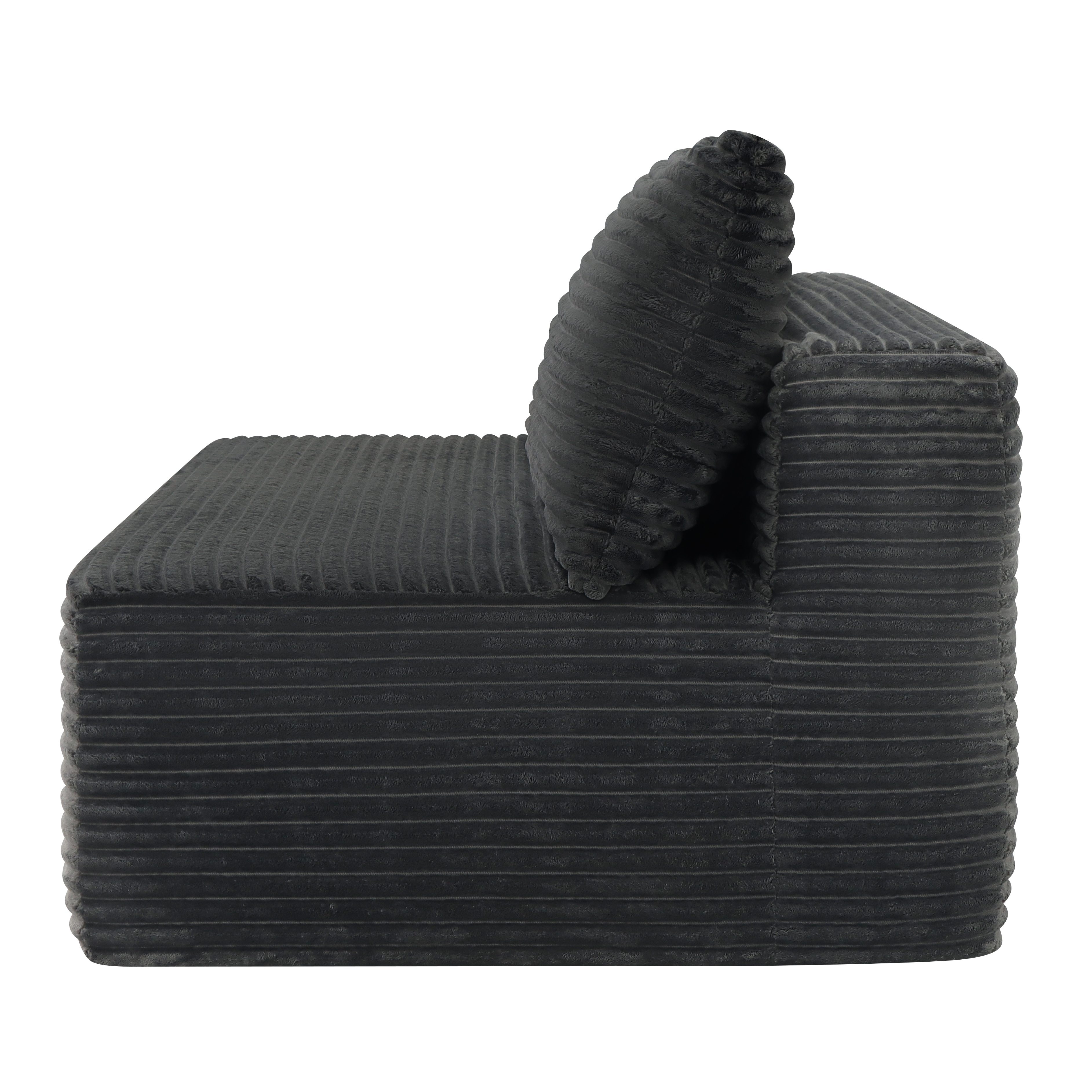 Grey Velvet Two Seater Sofa With Cup Holder For Living Room_voghion.com